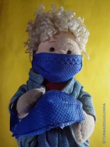 DIY - Máscara de Proteção contra o Coronavírus para seus bonecos