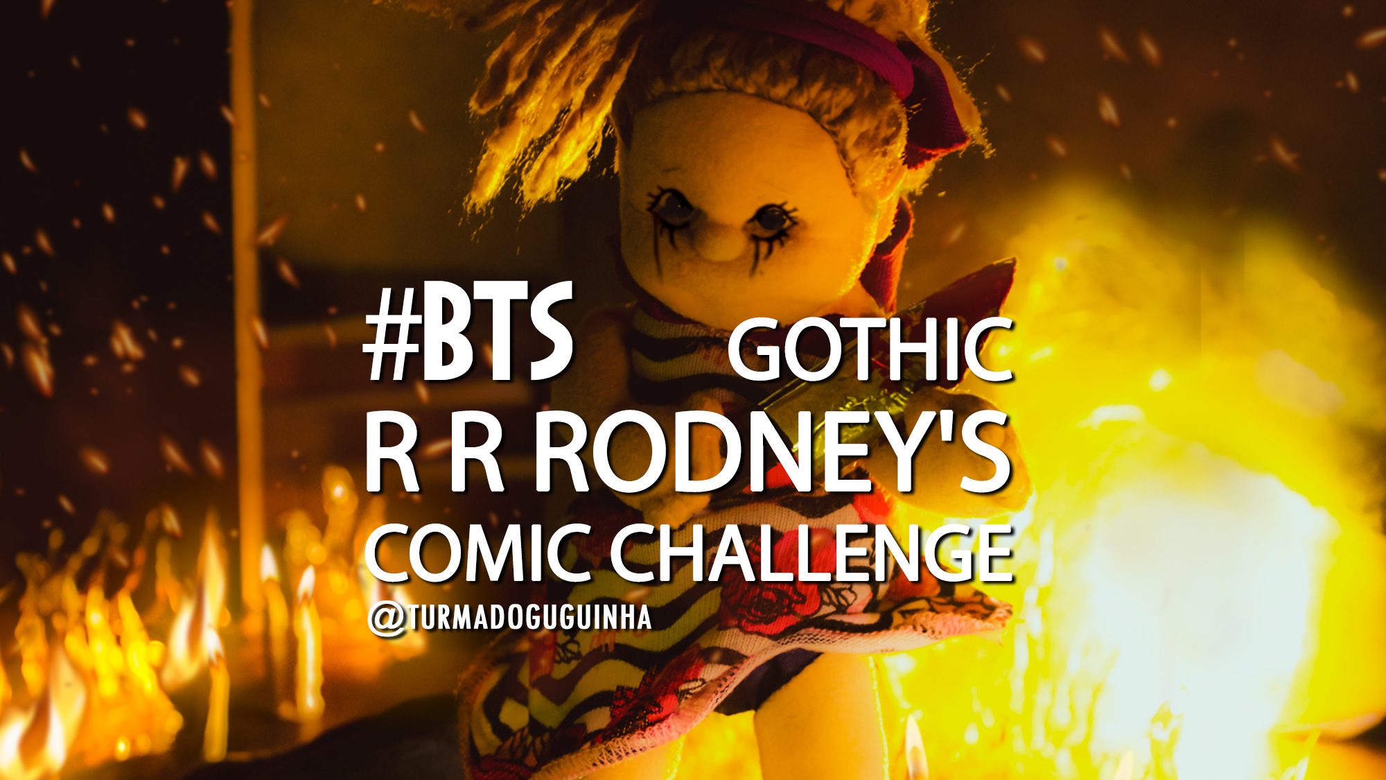 #BTS Bastidor da Foto Gothic R Rodney Challange